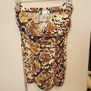 Strapless top
